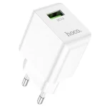 ADAPTER-M C98A QC3.0 HOCO WHITE