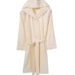 DOLCE DANTELLI KAP.BAMBU BORNOZ EKRU S-M