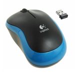 MOUSE   LOGITECH WIRELESS  M185 SWIFT BLUE