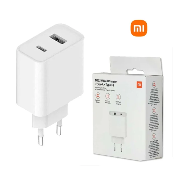 ADAPTER MI 33W WALL CHARGER TYPE-A AD3332