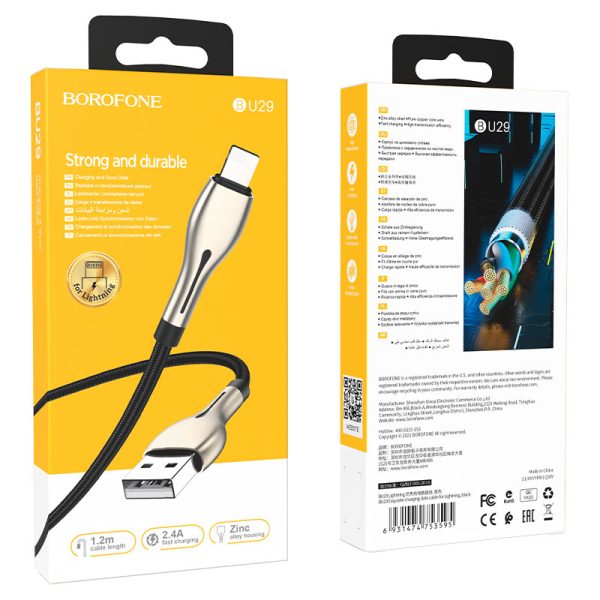 KABEL USB BU29 T-L BF BLACK