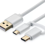 KABEL USB MI 2 IN 1 MICRO USB TYPE C