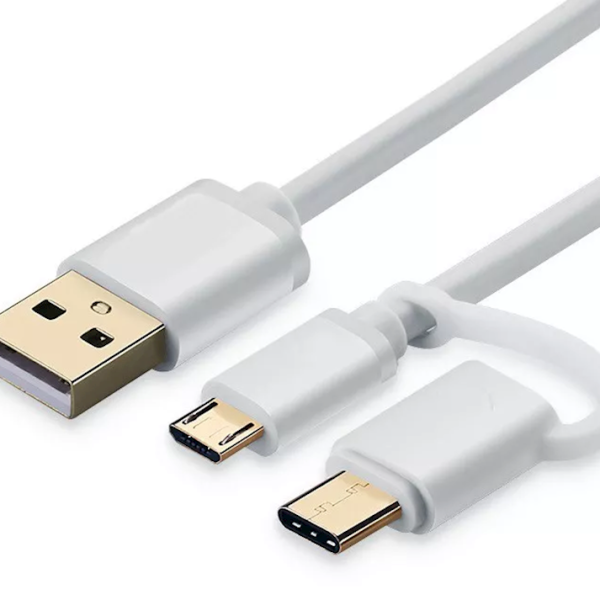 KABEL USB MI 2 IN 1 MICRO USB TYPE C