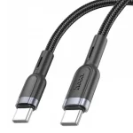 KABEL USB U117 T-T 60W HOCO BLACK