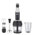 BLENDER FAKIR SPEED LUCCA BLENDER SET BLACK SILVER