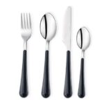 QASIQ DESTI DİVA VENTO CUTLERY SET-24 PCS.-BLACK1D790-11001-SIY01