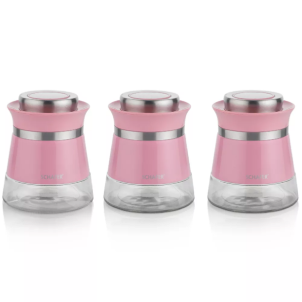 ƏDVA QABI SCHAFER KITCHENHOUSE SPICE SET-3 PCS.-INOX-BLACK 1S391-07001-INX03