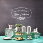 ƏDVA QABI SCHAFER ROSA BOWL CIRGULA SET-14PCS.-ROSE DESIGN 1S637-05001-XXX02