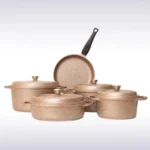 QAZAN DƏSTİ FALEZ NOVA CAST PREMIUM GOLDEN PINK 9 PRC SET 2005721000009