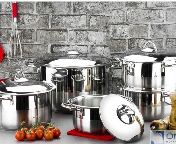 QAZAN DƏSTİ ONGS 28PRC ONCU SET KULAKLİ MOR ALUMİNİUM 2003632000002