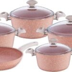QAZAN DESTI FALEZ FZSG9PRCELMAS COOKWARE SET 9PRC PINK 2005516000009