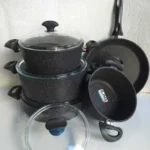 QAZAN DƏSTİ FALEZ GRANİT SET 9PRC BLACK PLUS 2004150000000