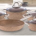 QAZAN DƏSTİ FALEZ GRANİT SET 9PRC ULTİMA kahve 4937