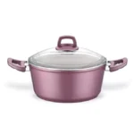 SCHAFER ECO GRANİT BASIK TENCERE-24CM-2 PRÇ-İ.PEMB