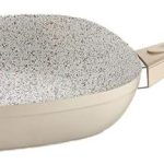 TAVA W.B.SCHAFER SHF26464 GASTRONOMIE GRANIT SQUARE FRY PAN 24CM BEIGE SHF26464
