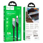 KABEL USB U119 USB-T 5A HOCO BLACK