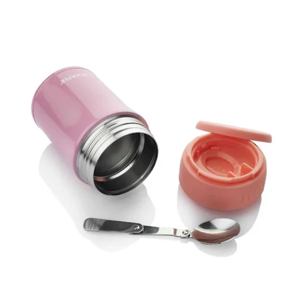 TERMOS SCHAFER IRON MAN THERMOS(FOOD)-380 ML.-PINK1S324-17003-PEM03